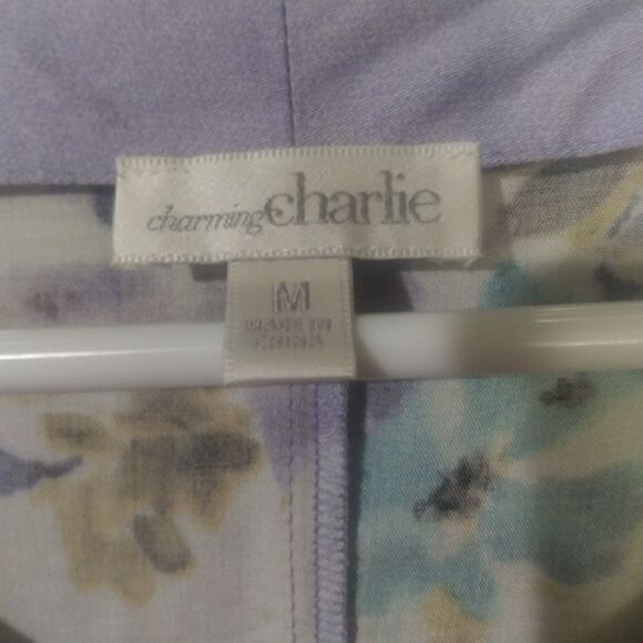 Charming charlie floral slip dress - Picture 9 of 9
